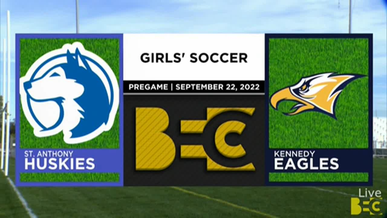 Thumbnail image for Girls Soccer Kennedy vs St. Anthony 9-22-22