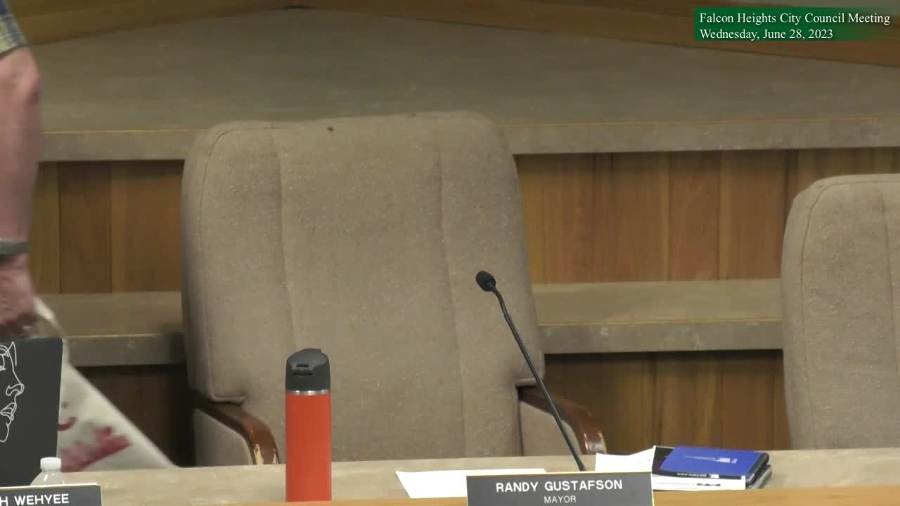 Thumbnail image for Falcon Heights City Council 6-28-23