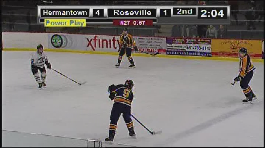 Thumbnail image for Boys Hockey Roseville v. Hermantown 11.28.15