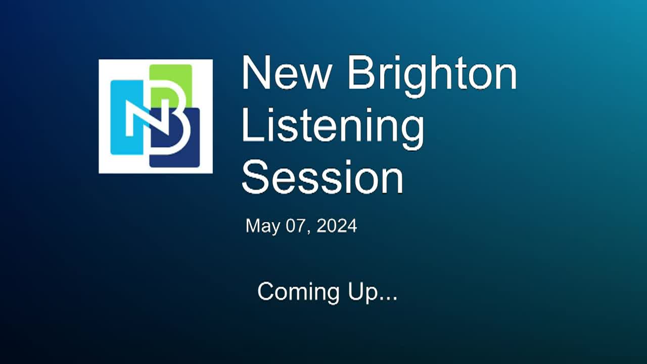 Thumbnail image for New Brighton Listening Session 5-7-24