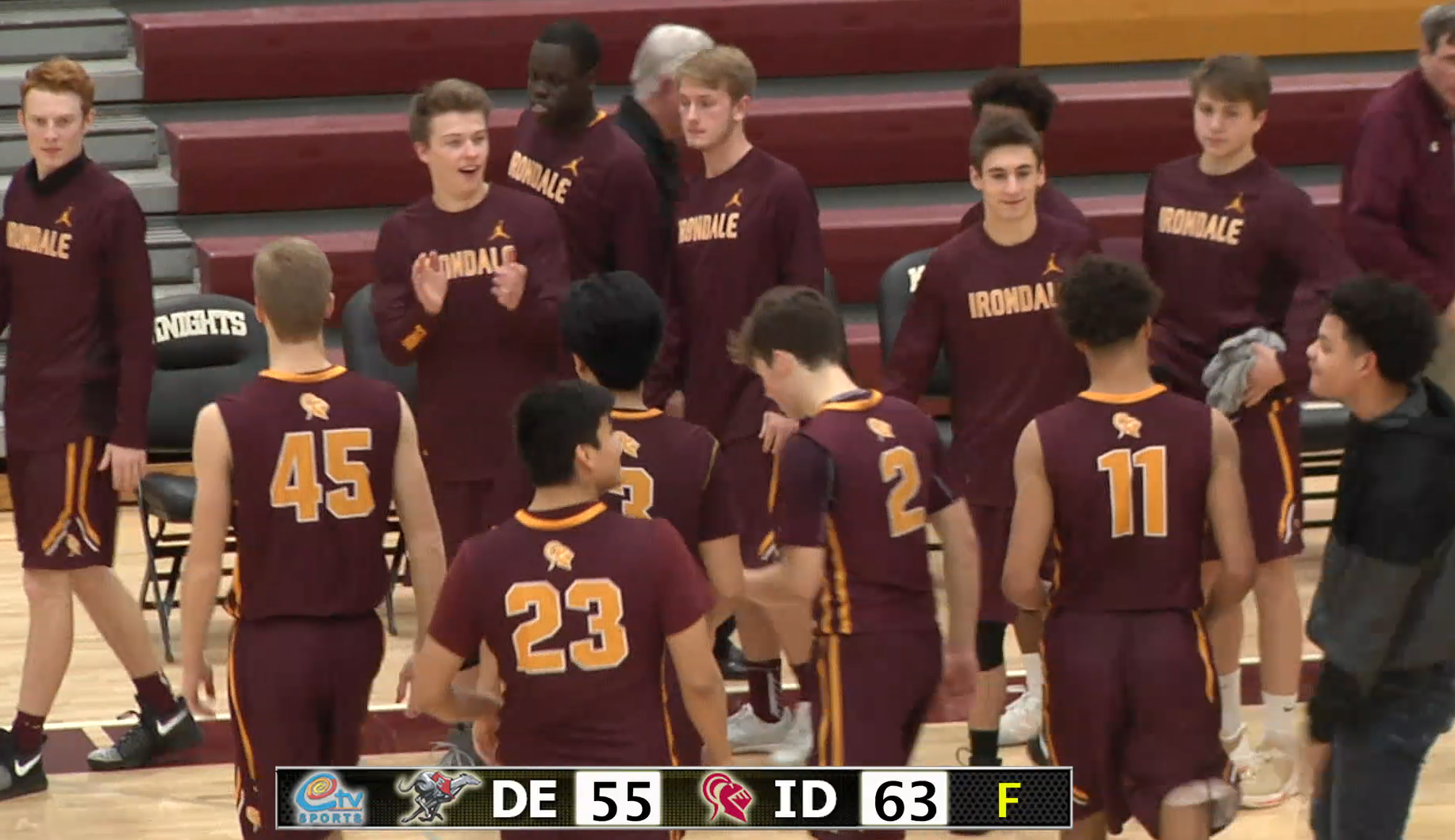 Thumbnail image for Boys Basketball Irondale v. Duluth East 12.20.16