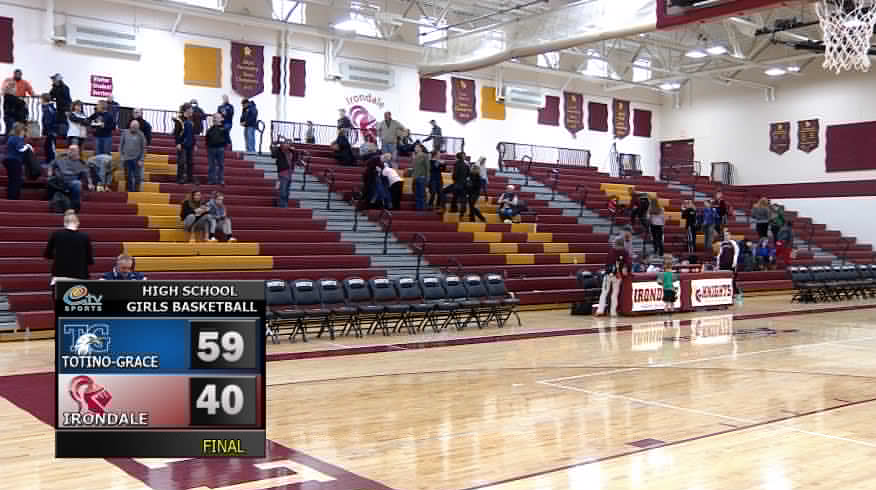 Thumbnail image for Girls Basketball Irondale v. Totino-Grace 2.11.17