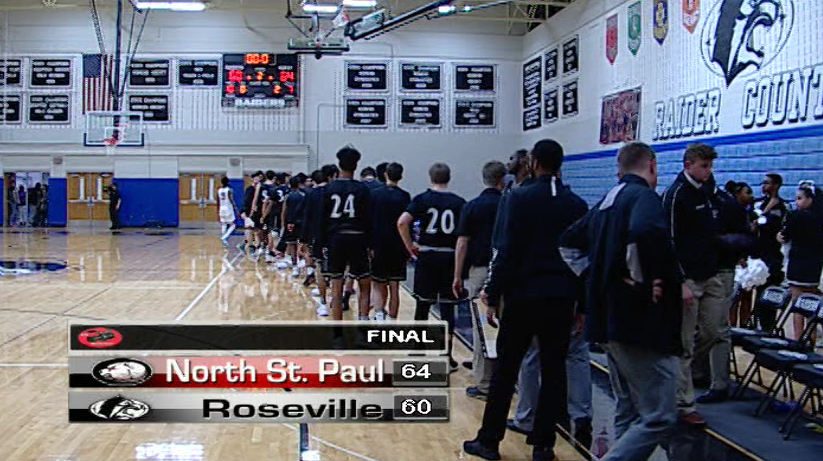 Thumbnail image for Boys Basketball Roseville v. No. St. Paul 12.13.17