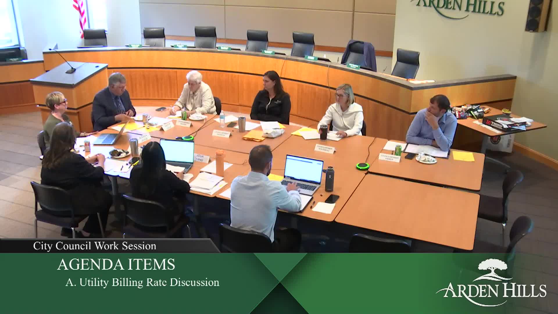 Thumbnail image for Arden Hills City Council Work Session 8-25-25
