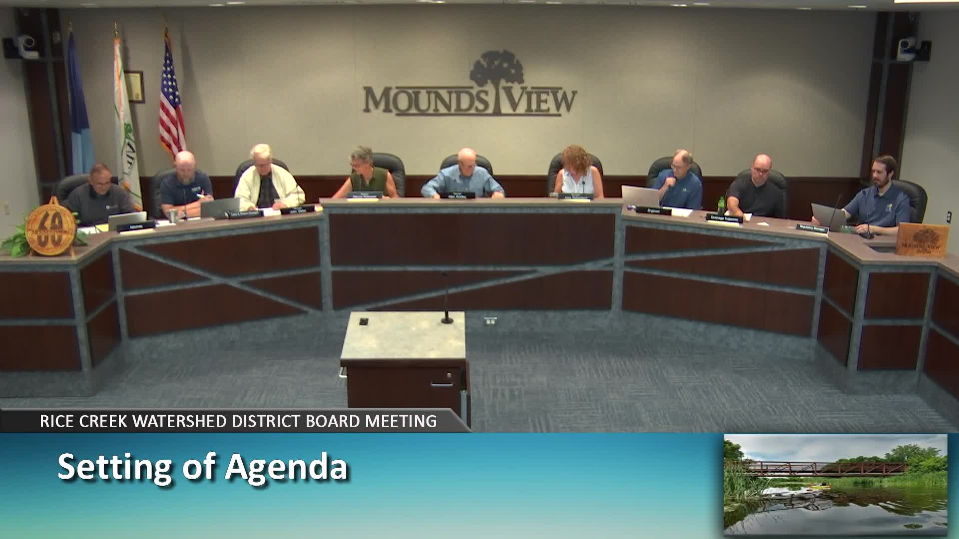 Thumbnail image for Rice Creek Watershed District Board Meeting 9-10-25