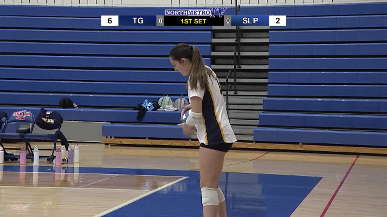 Thumbnail image for High School Girls Volleyball Totino Grace vs Spring Lake Park 9-17-25