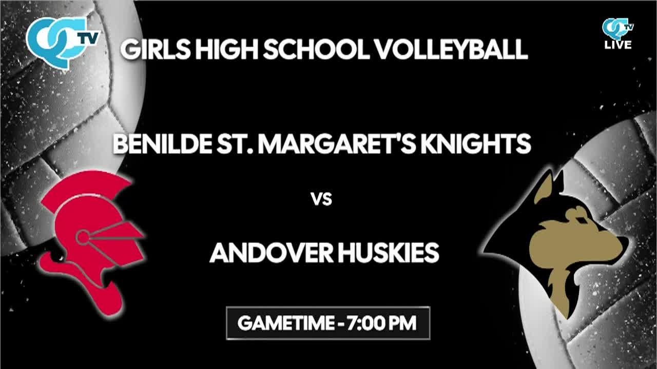 Thumbnail image for LIVE High School Girls Volleyball Benilde St. Margaret vs Andover 9-22-25