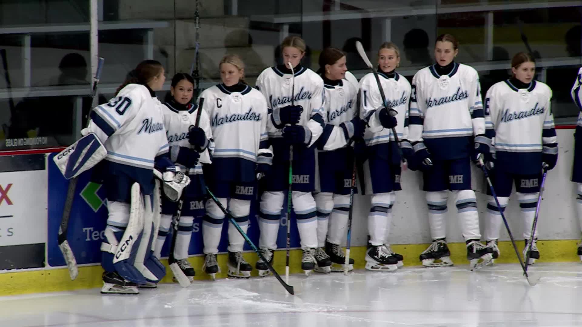Thumbnail image for Girls High School Hockey Roseville Area vs Woodbury 11-6-25