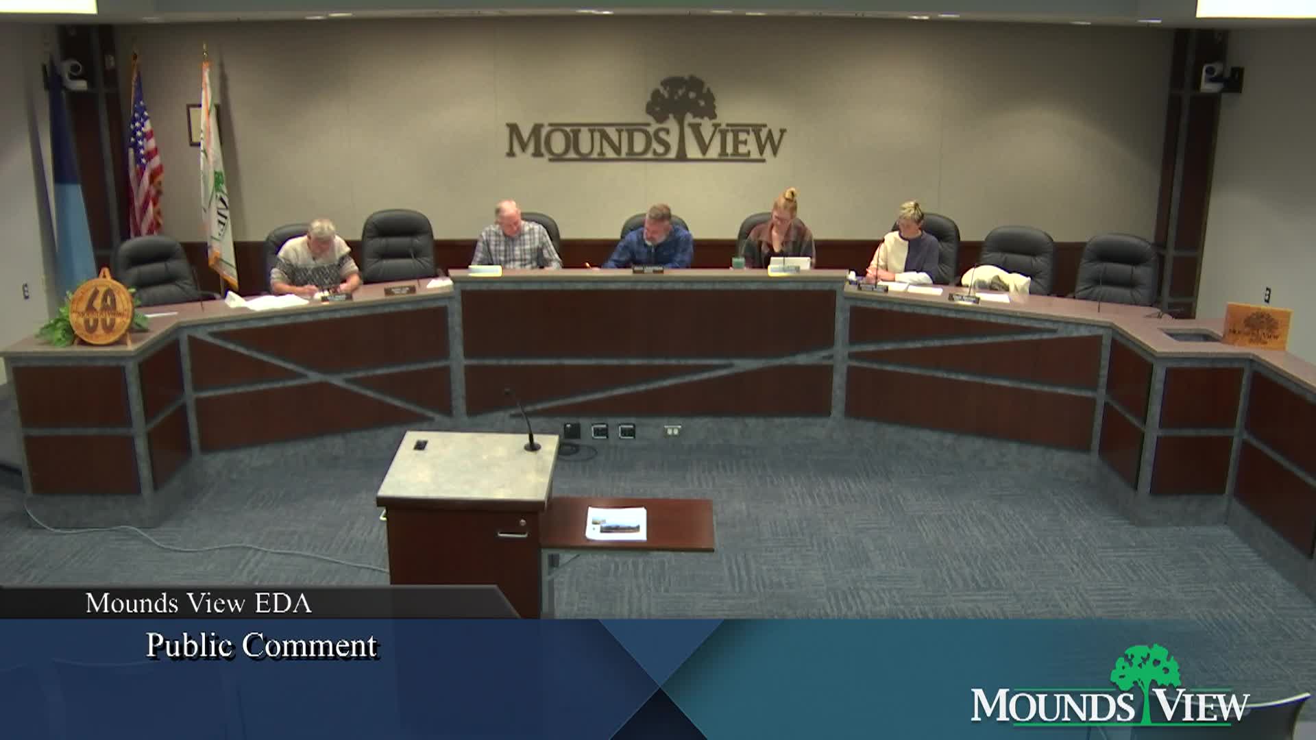 Thumbnail image for Mounds View Economic Development Authority Meeting 10-10-25