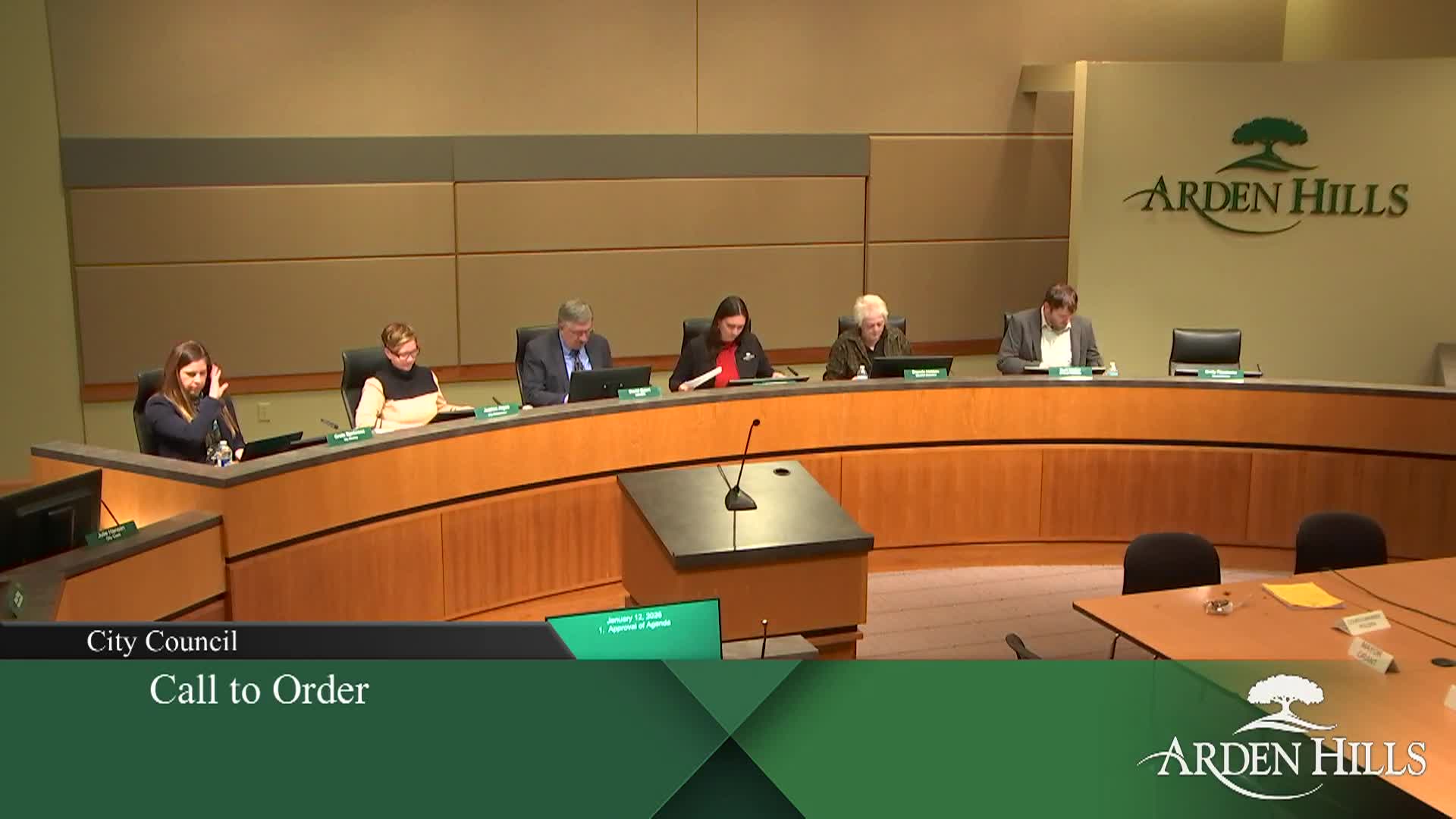 Thumbnail image for Arden Hills City Council Meeting 1-12-26