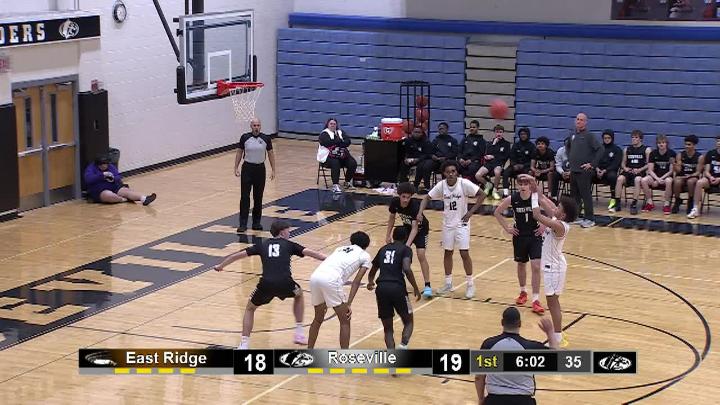 Thumbnail image for High School Boys Basketball Roseville Area vs East Ridge 1-12-26