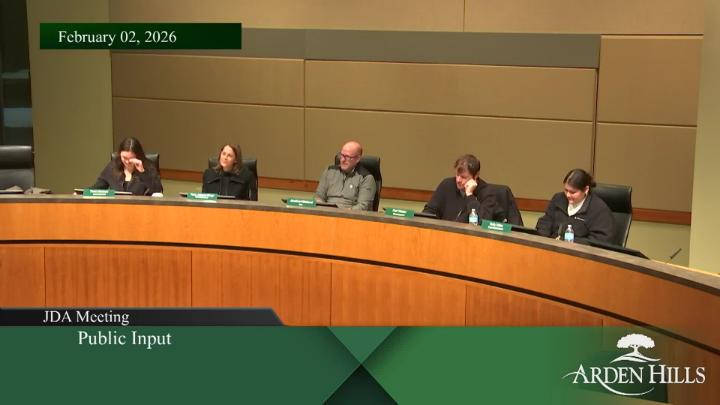 Thumbnail image for Arden Hills Special Joint Development Authority Meeting 2-2-26