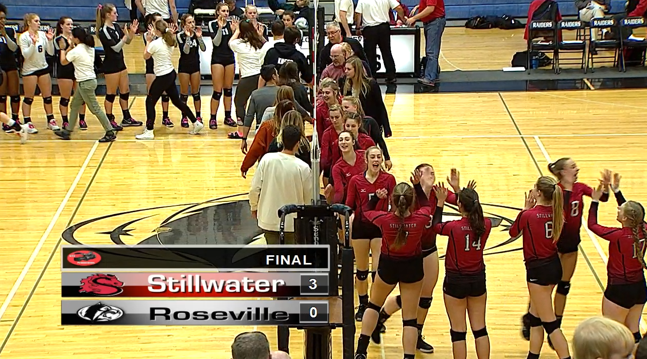 Thumbnail image for Volleyball Roseville v. Stillwater 10.16.18