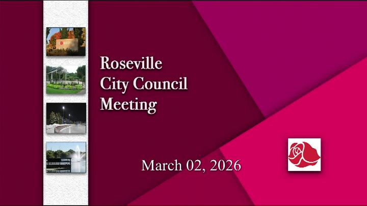 Thumbnail image for Roseville City Council Meeting 3-2-26
