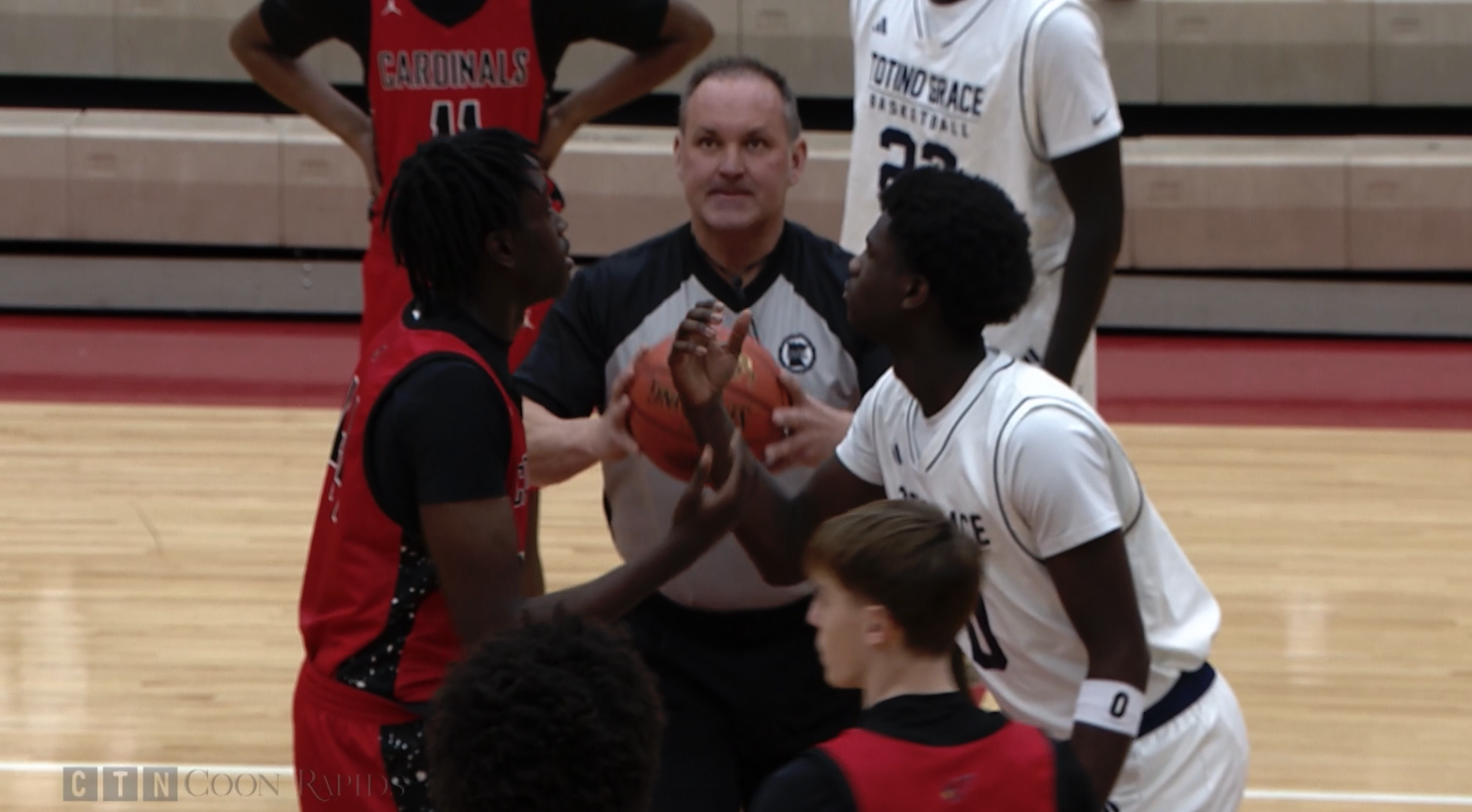Thumbnail image for Boys Basketball Totino Grace vs. Coon Rapids 1-22-26