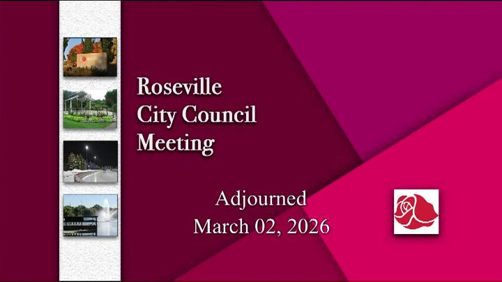 Thumbnail image for LIVE Roseville Parks and Recreation Commission Meeting 3-3-26