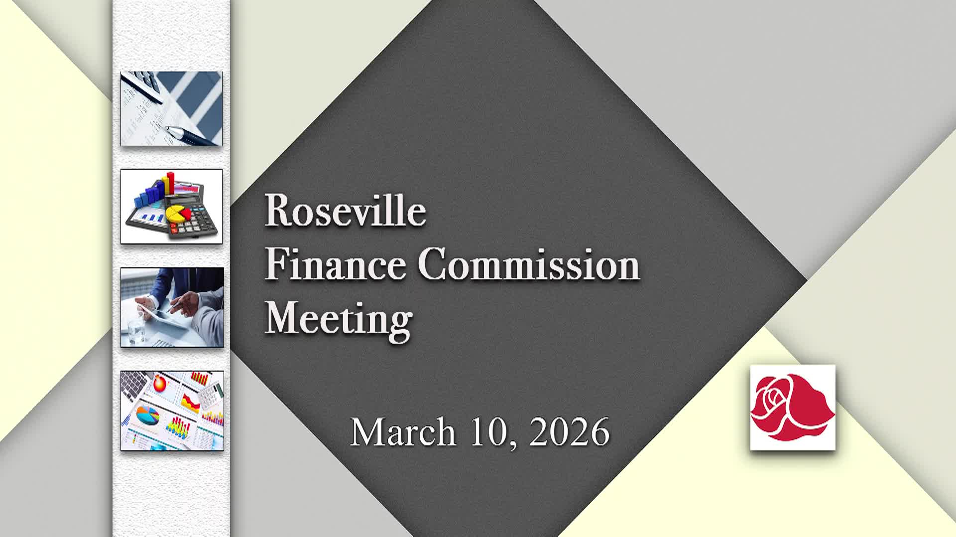 Thumbnail image for Roseville Finance Commission Meeting - 3.10.2026
