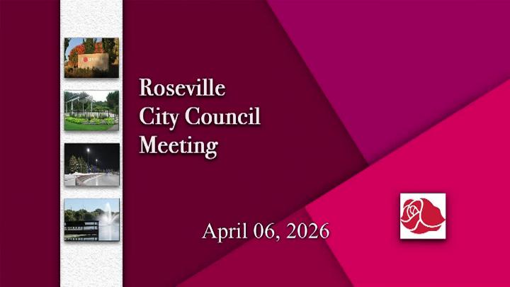 Thumbnail image for LIVE Roseville City Council Meeting - 4.6.2026