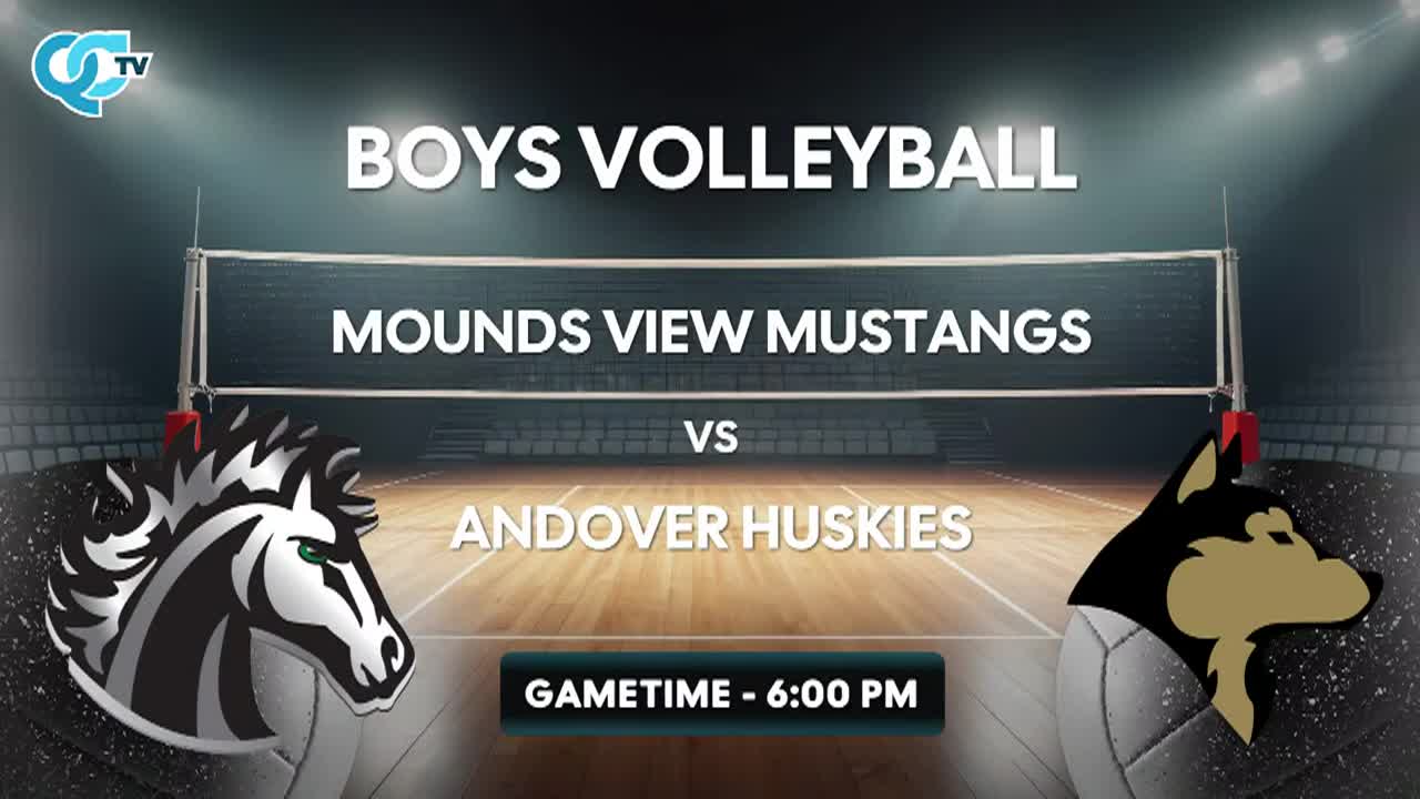 Thumbnail image for Boys Volleyball Mounds View vs. Andover  5-4-26