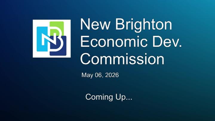 Thumbnail image for LIVE New Brighton Economic Development Commission Meeting - 5.6.2026