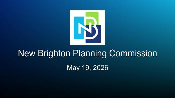 Thumbnail image for  New Brighton Planning Commission Meeting - 5.19.2026