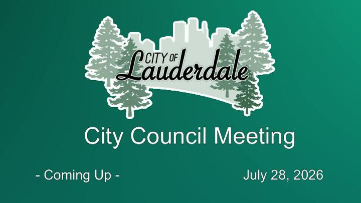Thumbnail image for Lauderdale City Council Meeting - 7.28.2026