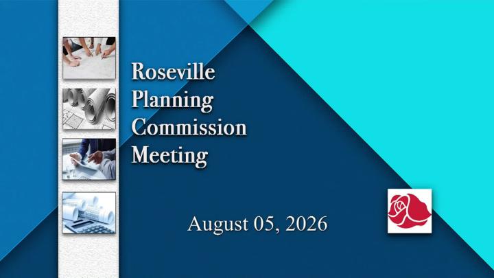 Thumbnail image for Roseville Planning Commission Meeting - 8.5.2026