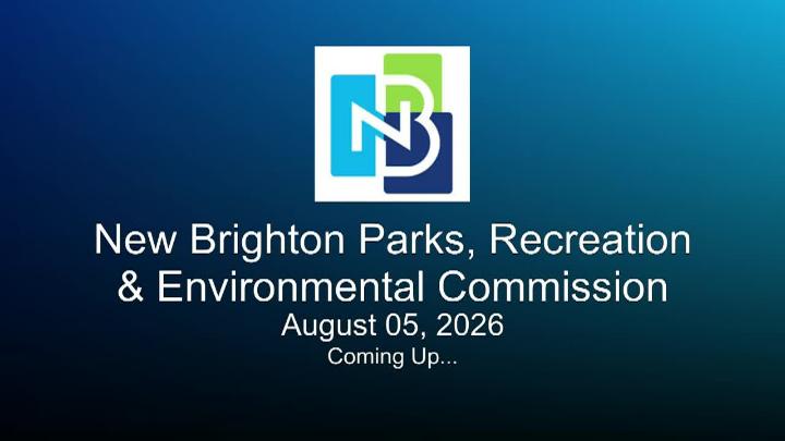 Thumbnail image for New Brighton Parks, Recreation and Environmental Commission Meeting - 8.5.2026