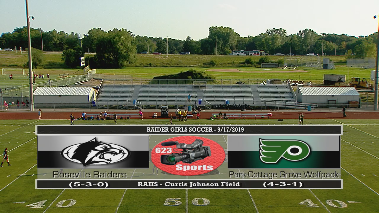 Thumbnail image for Girls Soccer Roseville vs Park Cottage Grove 9-17-19