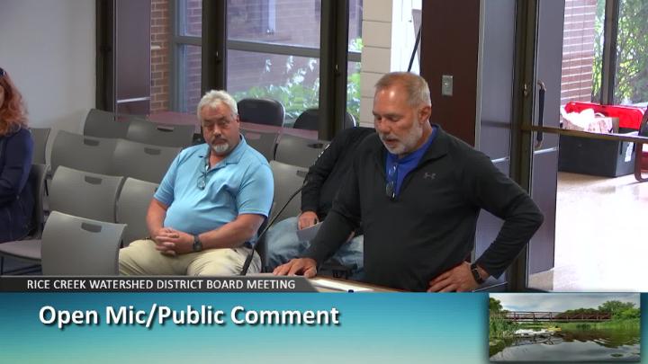 Thumbnail image for Rice Creek Watershed District Board Meeting - 8.24.2026