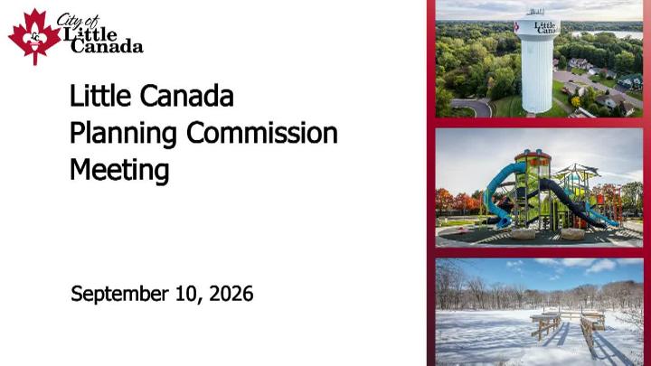 Thumbnail image for Little Canada  Planning Commission Meeting - 9.10.2026