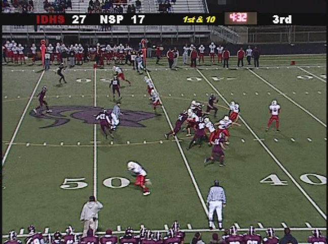 Thumbnail image for Section Football Irondale v. North St. Paul 10.27.09